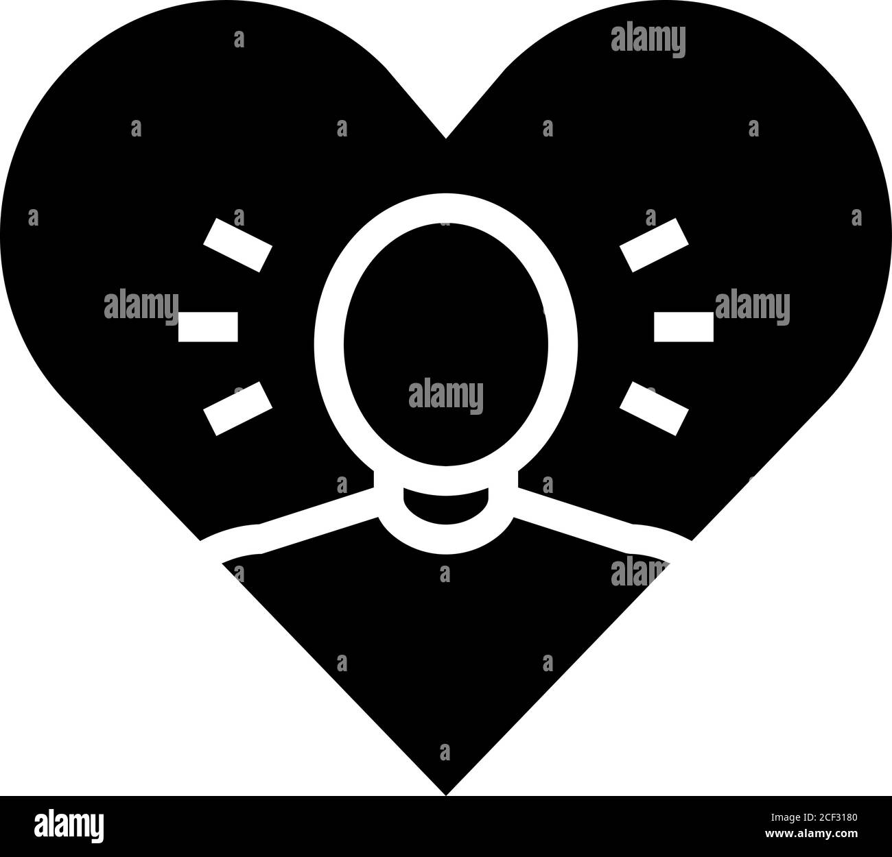 narcissism psychological problems glyph icon vector illustration Stock ...