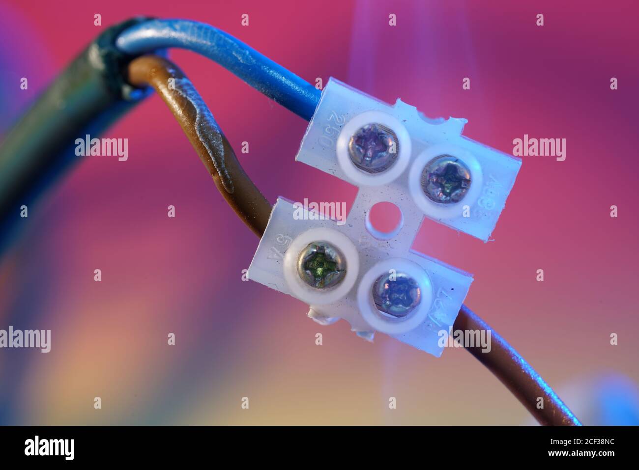 Aluminum copper connectors hi-res stock photography and images - Alamy
