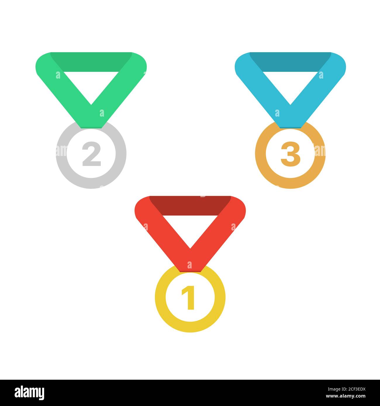 Award medals vector illustration Stock Vector Image & Art - Alamy