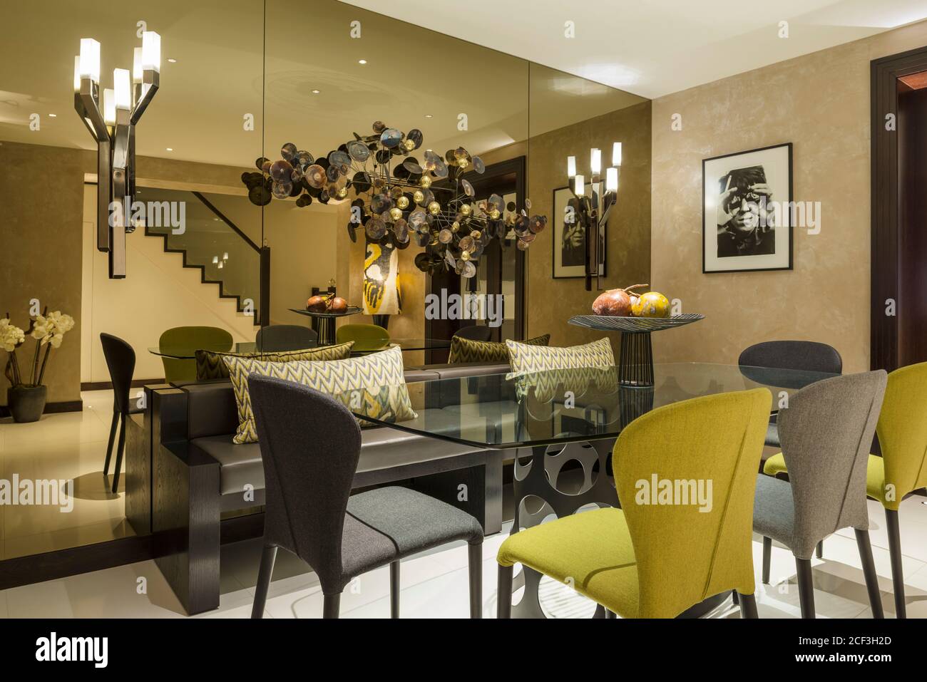 Mirror on sale dining area
