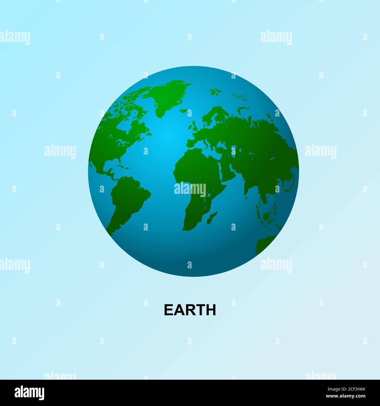 earth 3D design vector, easy editable layer by layer if you get additional image Stock Vector