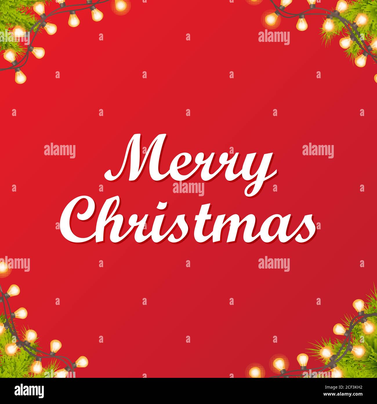 Fir border Stock Vector Images - Alamy