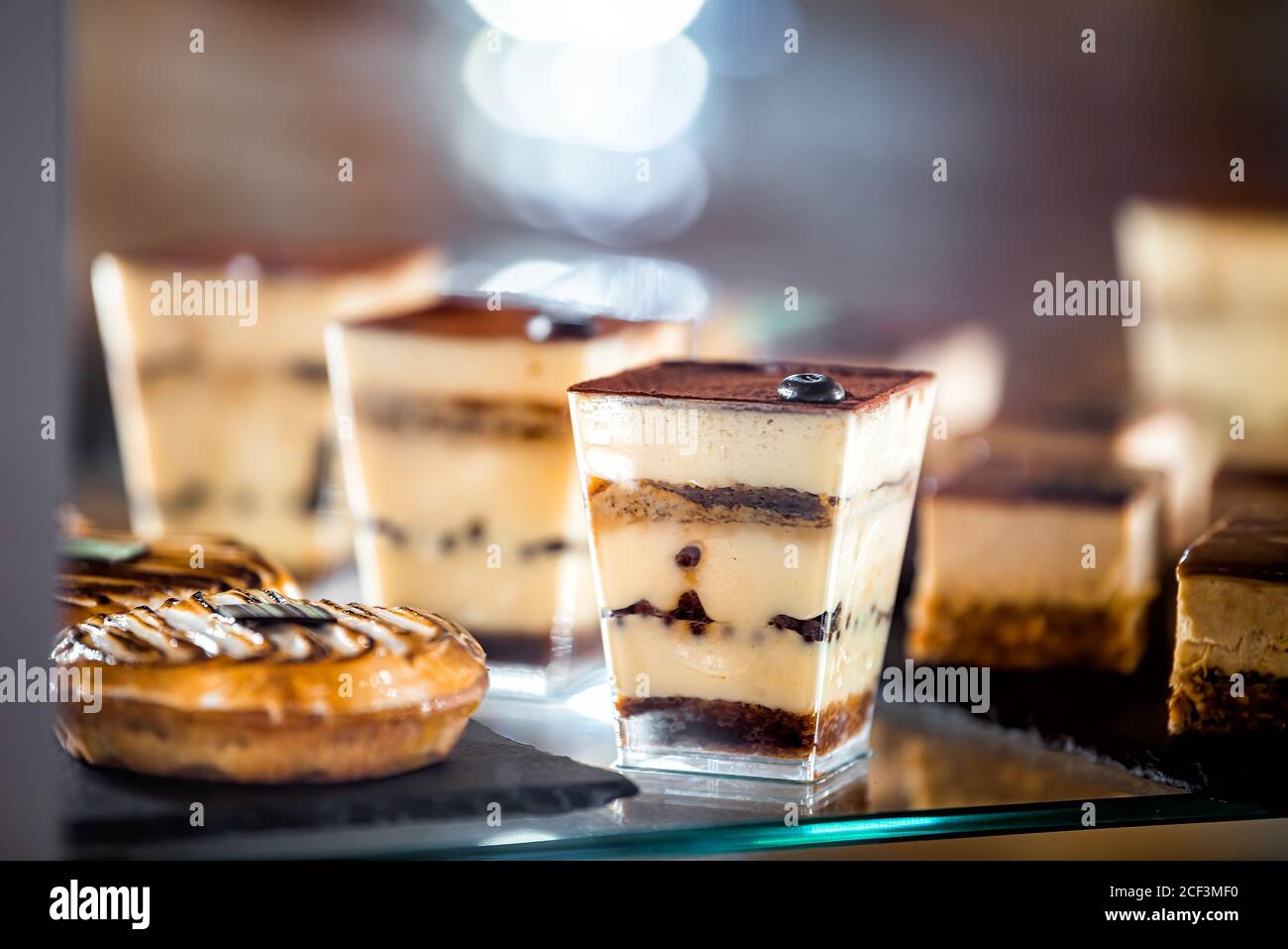 Florence, Italy Firenze central market with closeup of chocolate