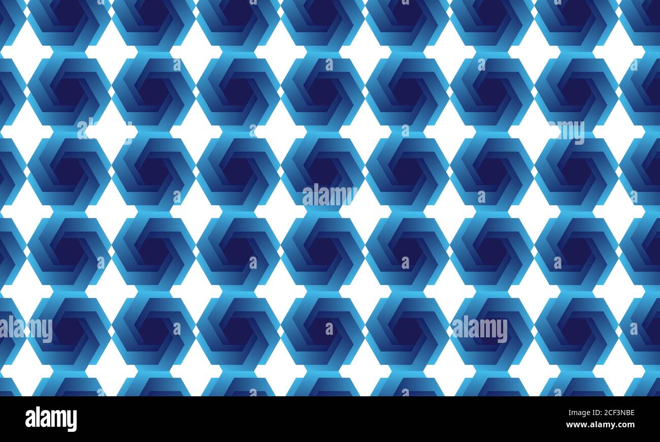 Seamless geometric patters background, vector illustration Stock Vector