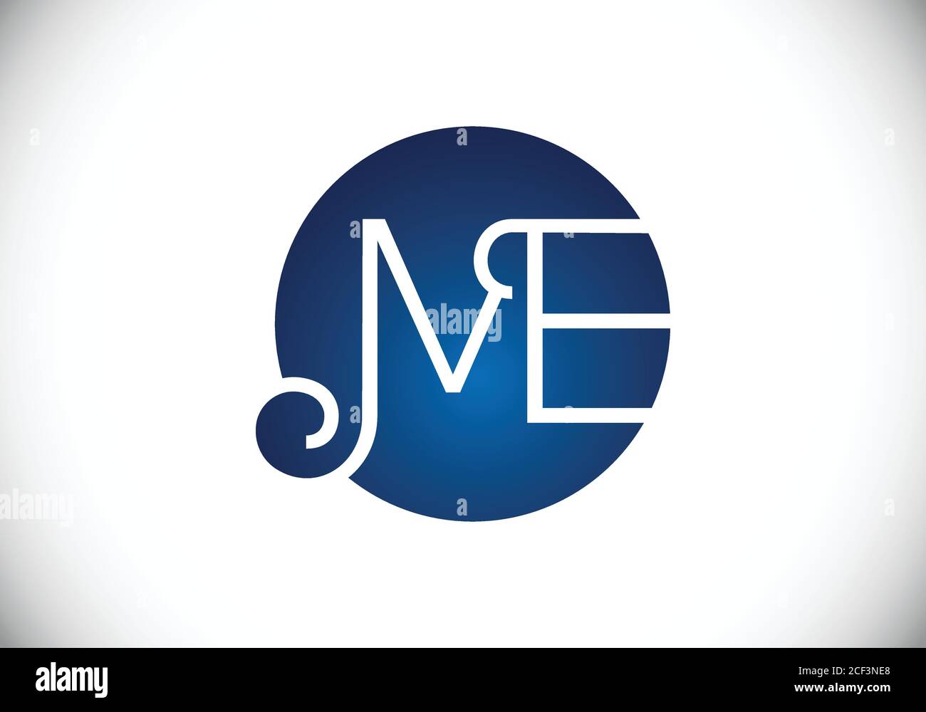 Initial ME letter Logo Design vector Template. Abstract Letter ME logo  Design Stock Vector Image & Art - Alamy