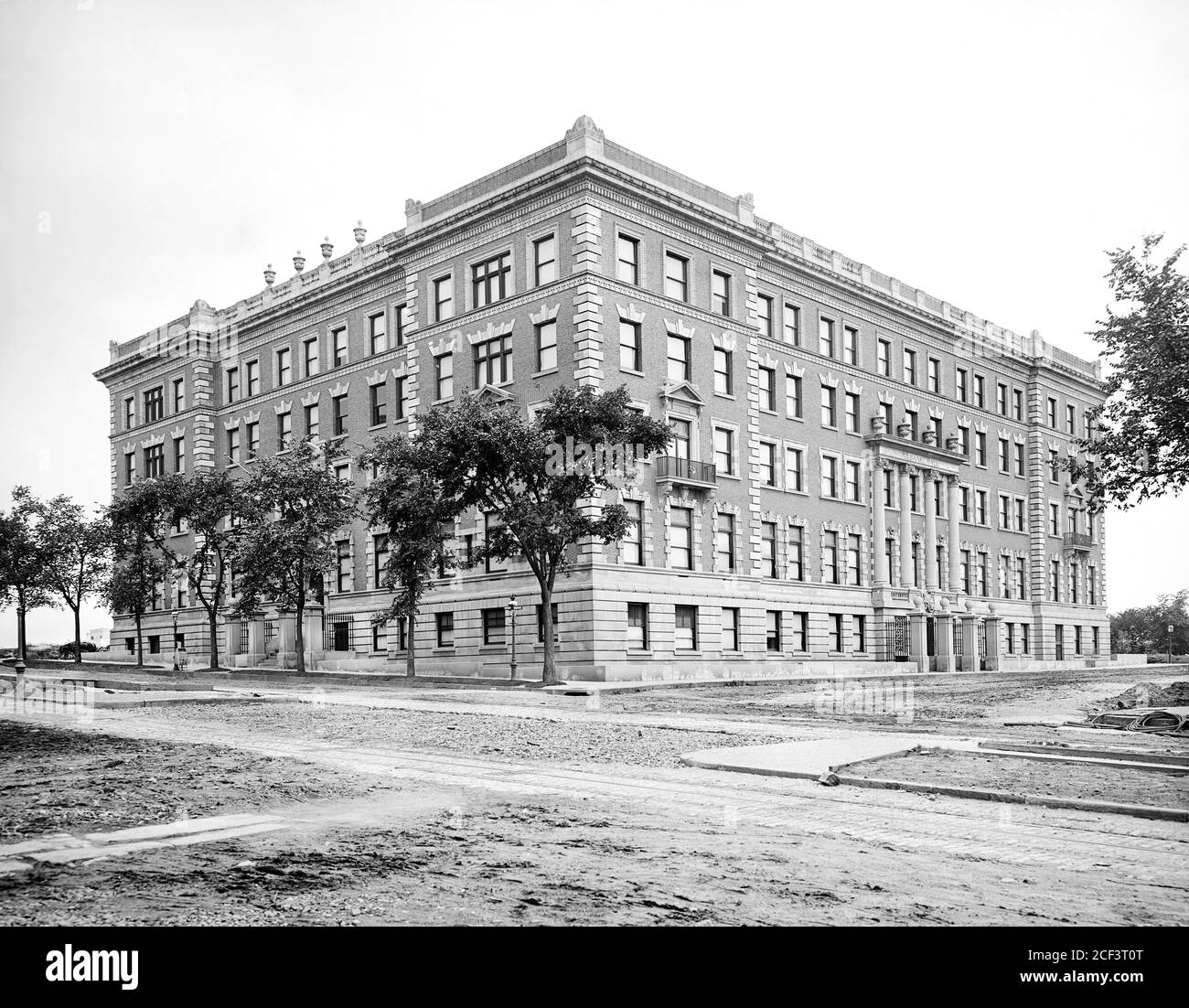 Milbank Hall, Columbia University, New York City, New York, USA, Detroit Publishing Company, 1900 Stock Photo