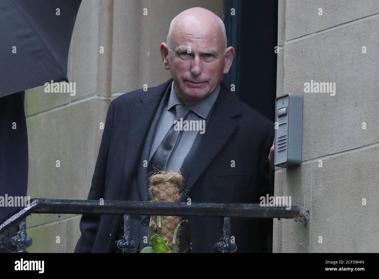 Actor Gary Lewis on the set of the new BBC thriller Vigil which is currently being filmed in Actor Gary Lewis on the set of the new BBC thriller Vigil which is currently being filmed in