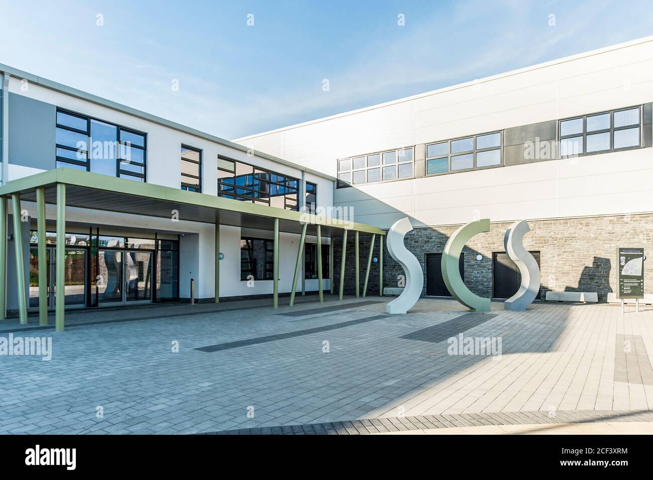 Newly built Secondary School, Skibbereen, West Cork, Ireland Stock Photo