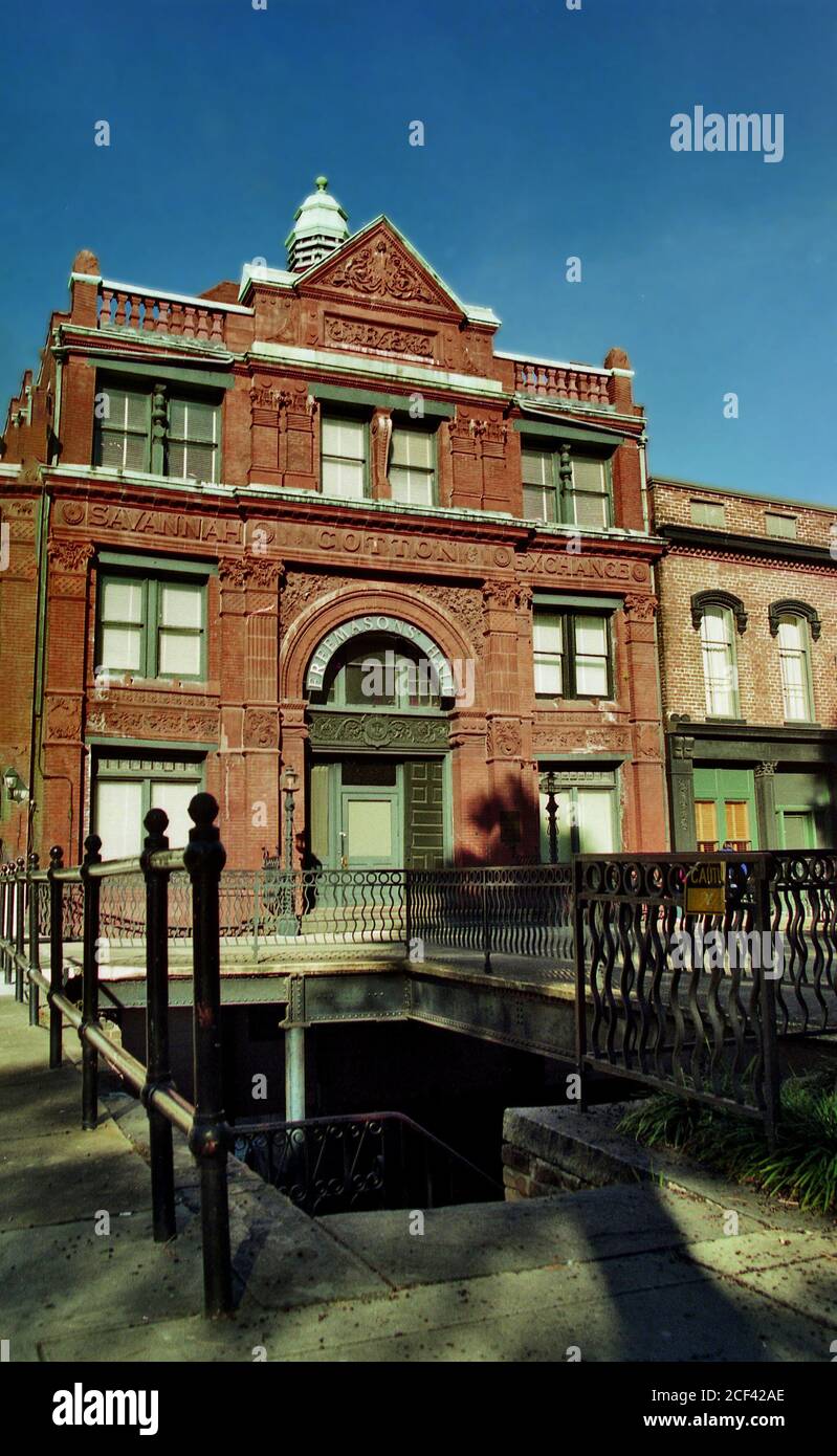 The Cotton Exchange now Solomon’s Masonic Lodge,Savannah, Stock