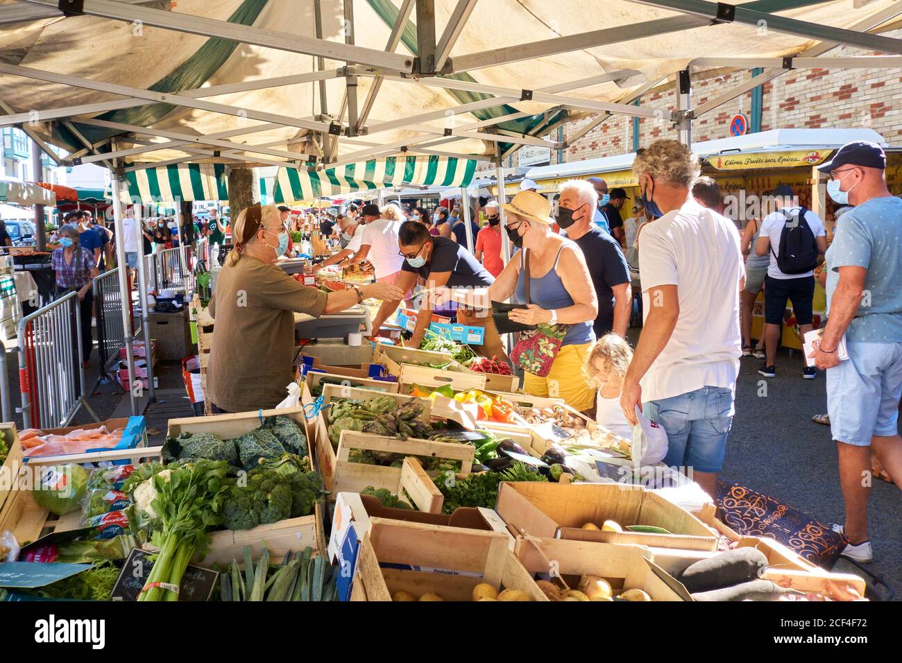 Saint Jean de Luz. Basque Country. France. Stock Photo