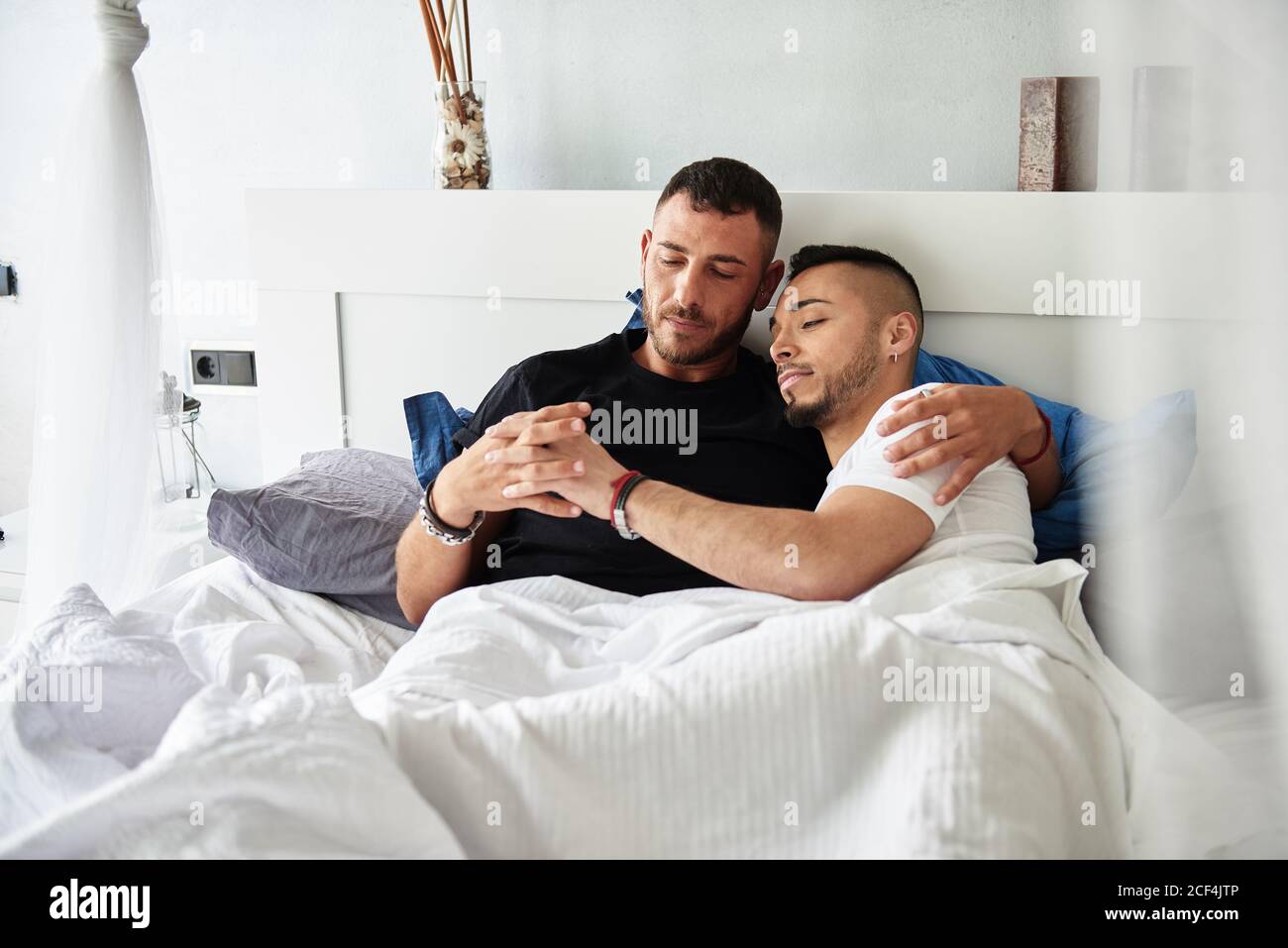 Fingers Interlocked High Resolution Stock Photography and Images Alamy