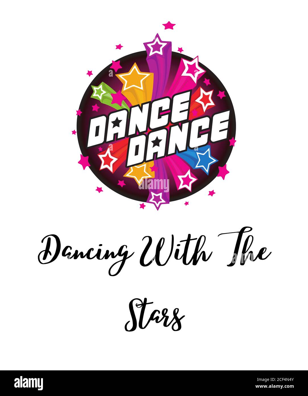 Dancing With The Stars Stock Photo