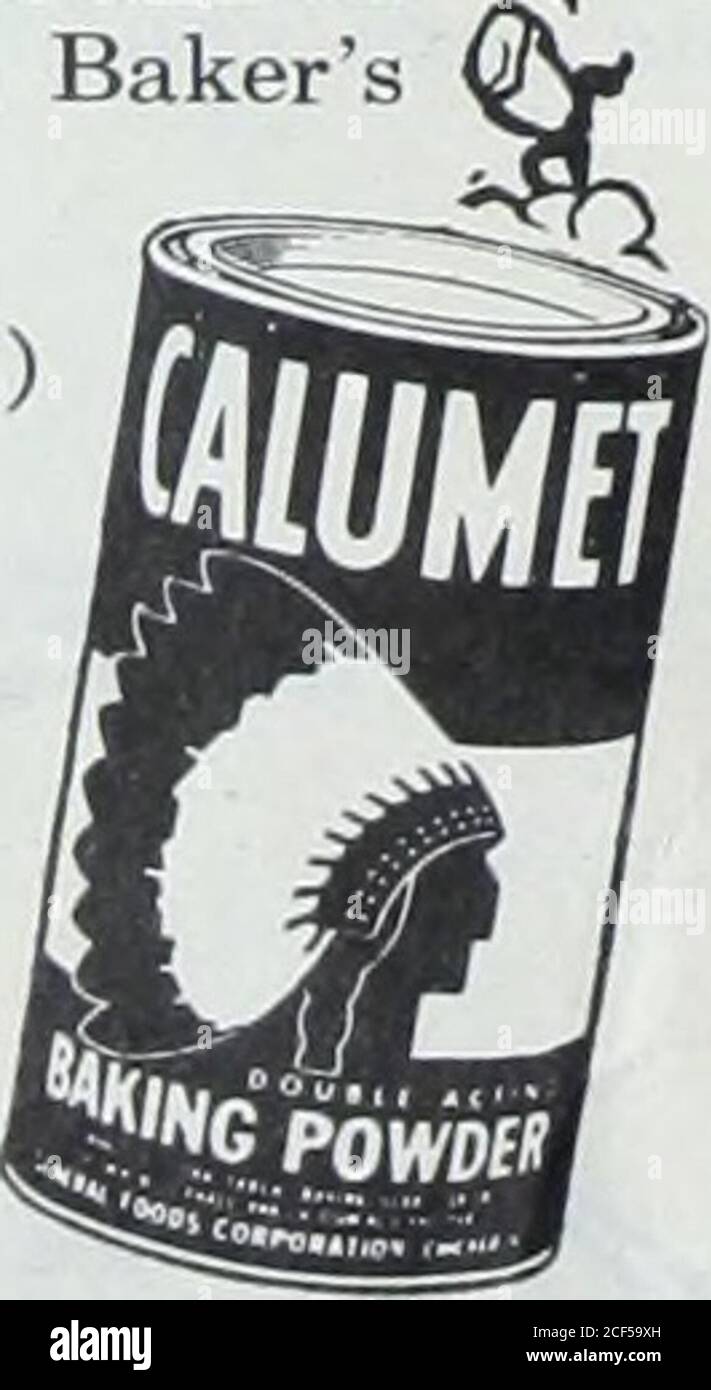 The Ladies' home journal. easpoons Calumet BakingPowder 1 teaspoon 