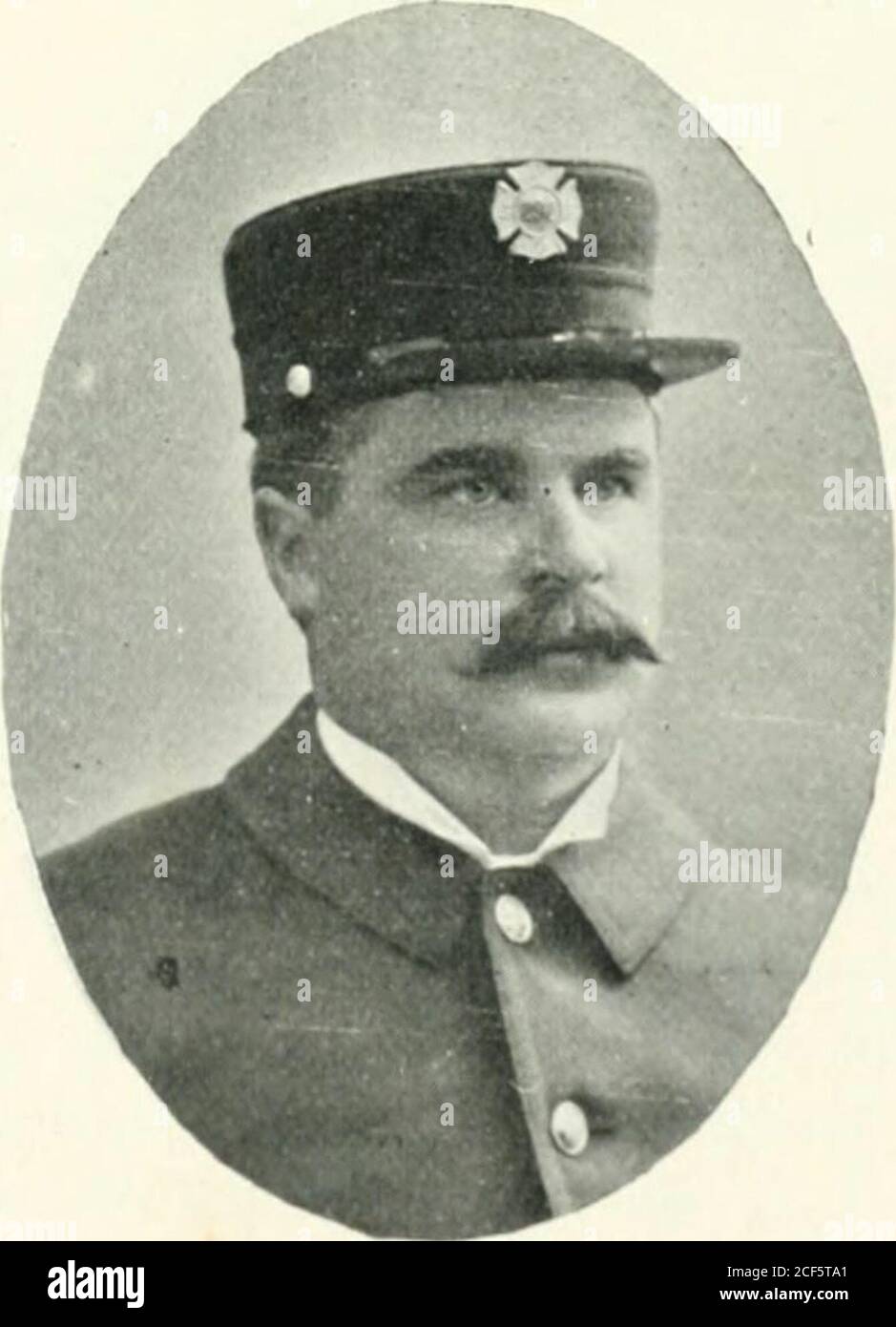. The Exempt firemen of San Francisco; their unique and gallant record. W. F. CURRAN W. F. Curran was born in New York,May 16, 1862, and joined the Depart-ment October 15, 1894, as hoseman ofEngine No. 23, which rank he now holds.. V. J. SHIELDS GEORGE MCDONALD 222 SAN FRANCISCO FIREMEN Geo. McDonald, born in San Francisco,January 2, 1869, joined the DepartmentJanuary 6, 1893, as hoseman of EngineNo. 23, which is his present rank. Stock Photo
