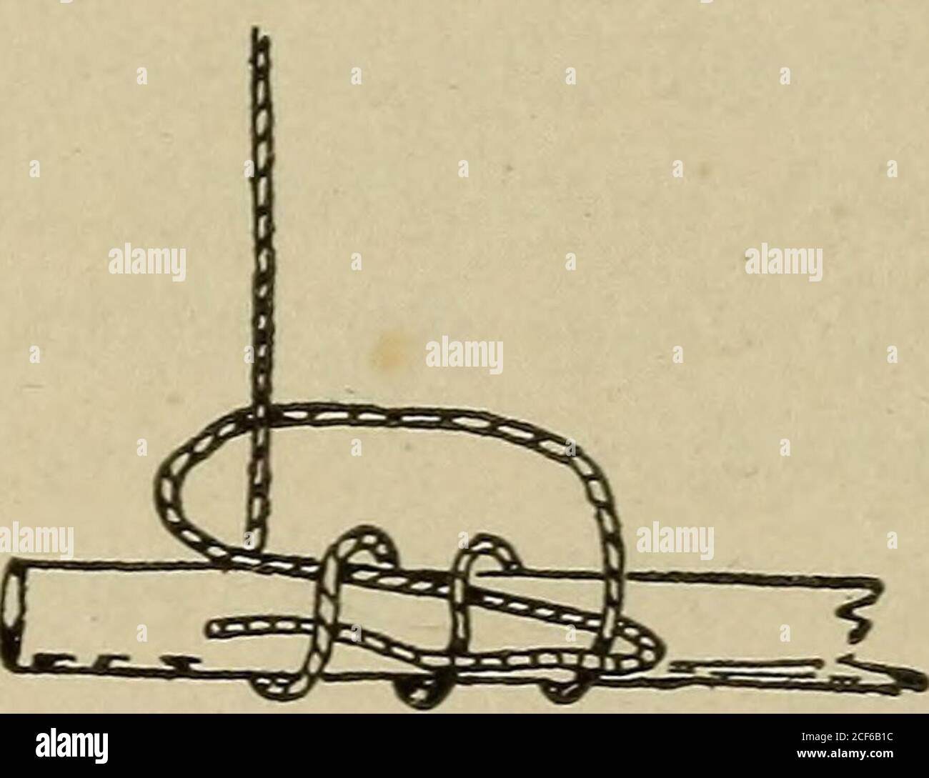 Half hitch knot hires stock photography and images Alamy