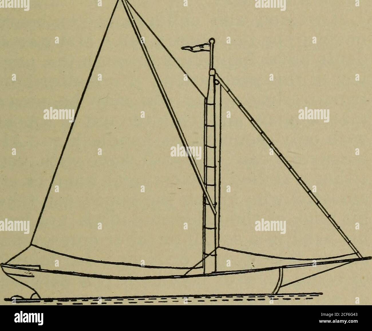 . Boat sailing in fair weather and foul. ipped in a hurry.The mast ...
