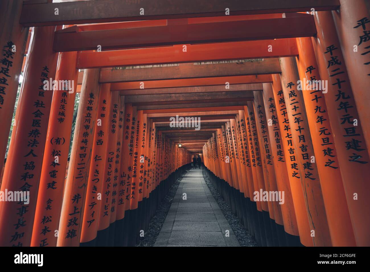 Fushimi Inari Taisha With Stone Pathway Surrounded By Red Torii Gates And Illuminated By Traditional Lantern Stock Photo Alamy Fushimi Inari Taisha With Stone Pathway Surrounded By Red Torii Gates And Illuminated By Traditional Lantern Stock Photo Alamy