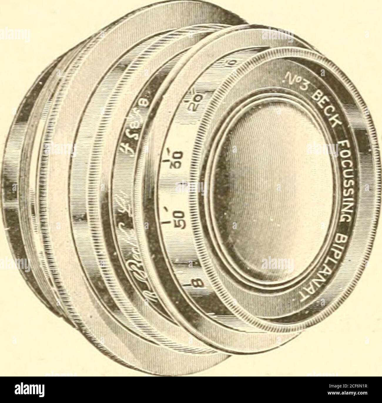 . The book of photography; practical, theoretical and applied. Fig. .507.—Dallmeyer Wide-axole RectilixeakLens. time considered possible ; as, for instance,,in the portrait lens of Voigtlander (Fig.50o), which works at f/2.o. The Cookeportrait lens (Fig. 504) consists of threesimple glasses only, and, as will be seen,allows of adjustment between its com-ponents, to secure different effects. TheI)allmeyer-Bergheim lens is a favouritewith workers of the impressionist school.It consists of two uncorrected single 3fJ6 THE BOOK OF PHOTOGRAPHY. lenses, of negative and positive curvaturerespectively, Stock Photo
