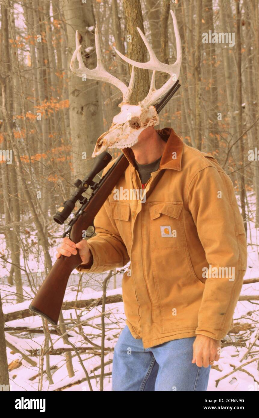 Hunted Becomes Hunter 2.0 Stock Photo