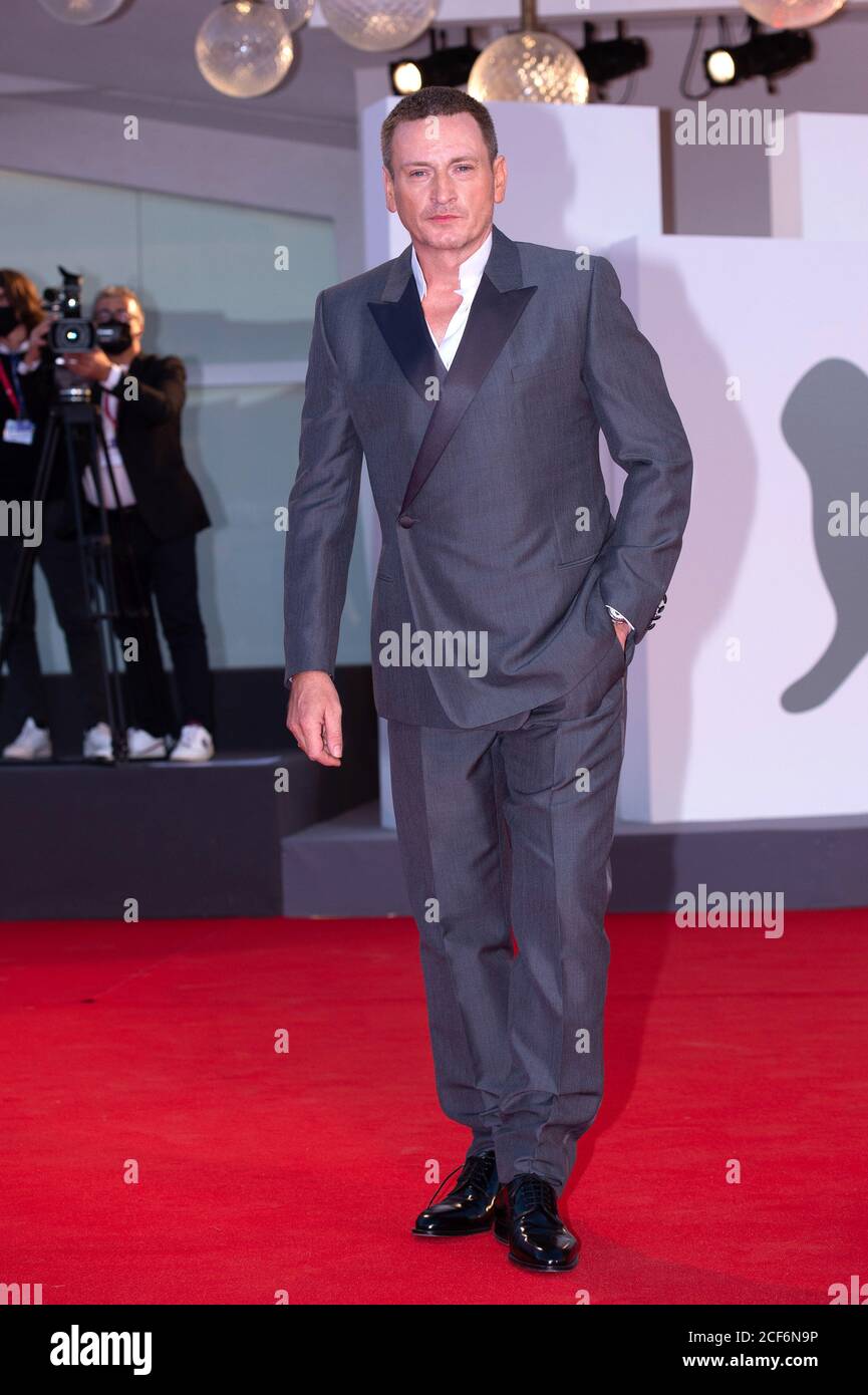 Venice, Italy. 03rd Sep, 2020. Benoit Magimel, 77th Venice Film Festival in Venice, Italy on September 03, 2020. Photo by Ron Crusow/imageSPACE/MediaPunch Credit: MediaPunch Inc/Alamy Live News Stock Photo