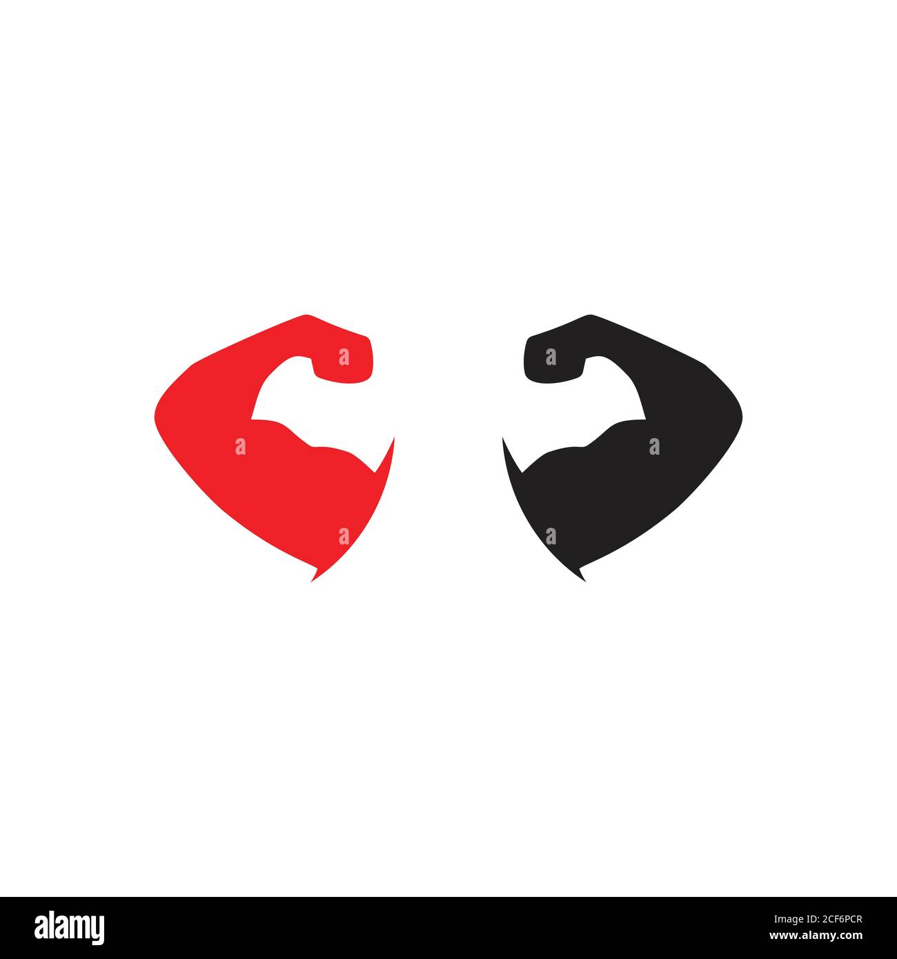 Strong Arm Symbol Logo Vector Stock Vector Image Art Alamy