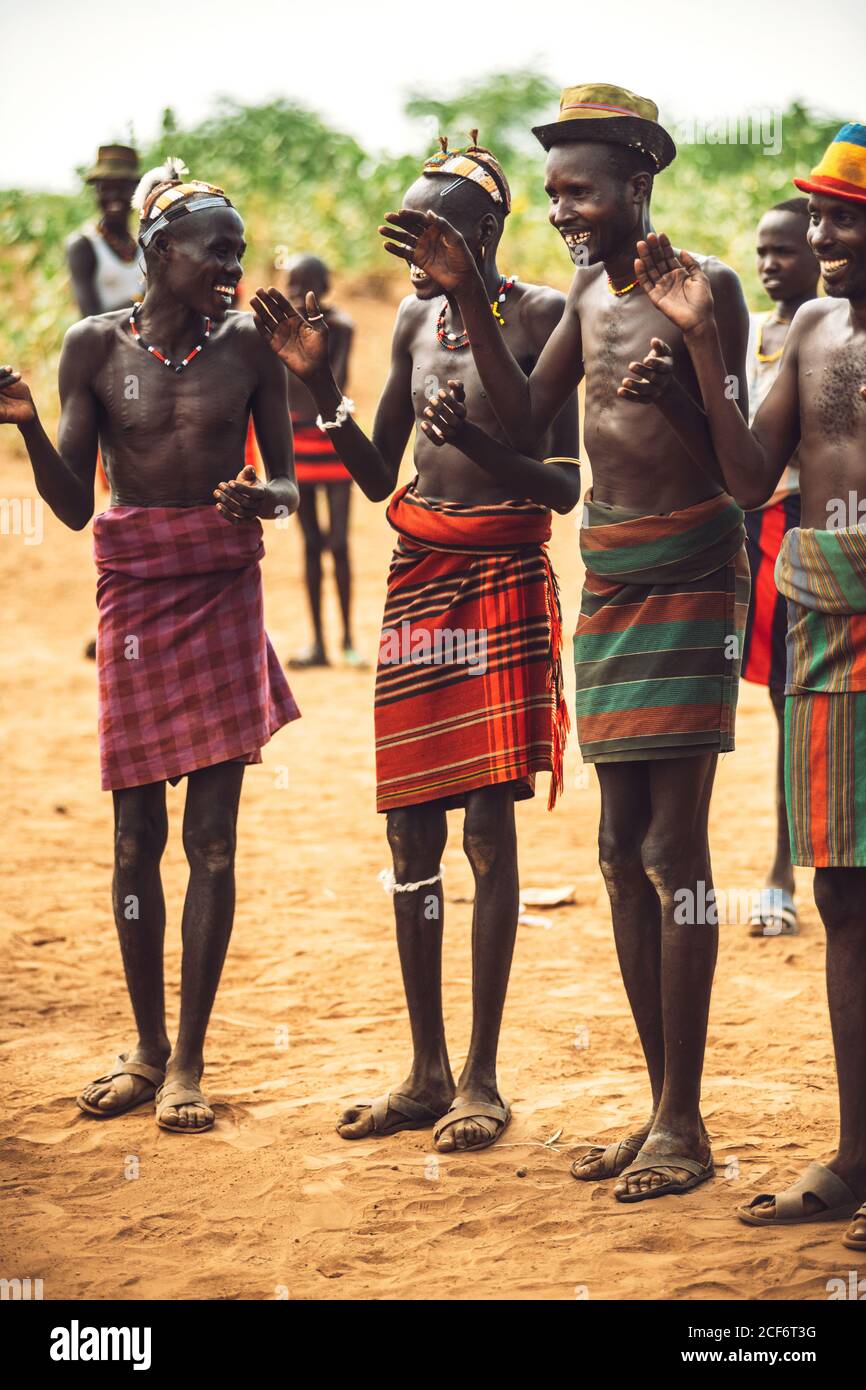 Omo Valley Ethiopia November 09 2018 Men From Dassanech Tribe
