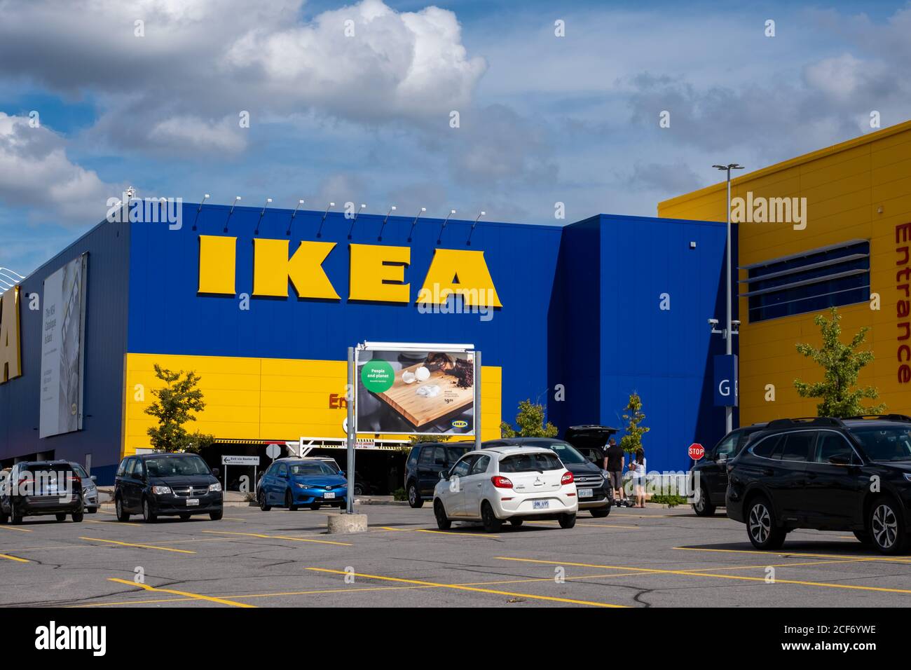 An Ikea retail location in the Pinecrest shopping plaza in the west end
