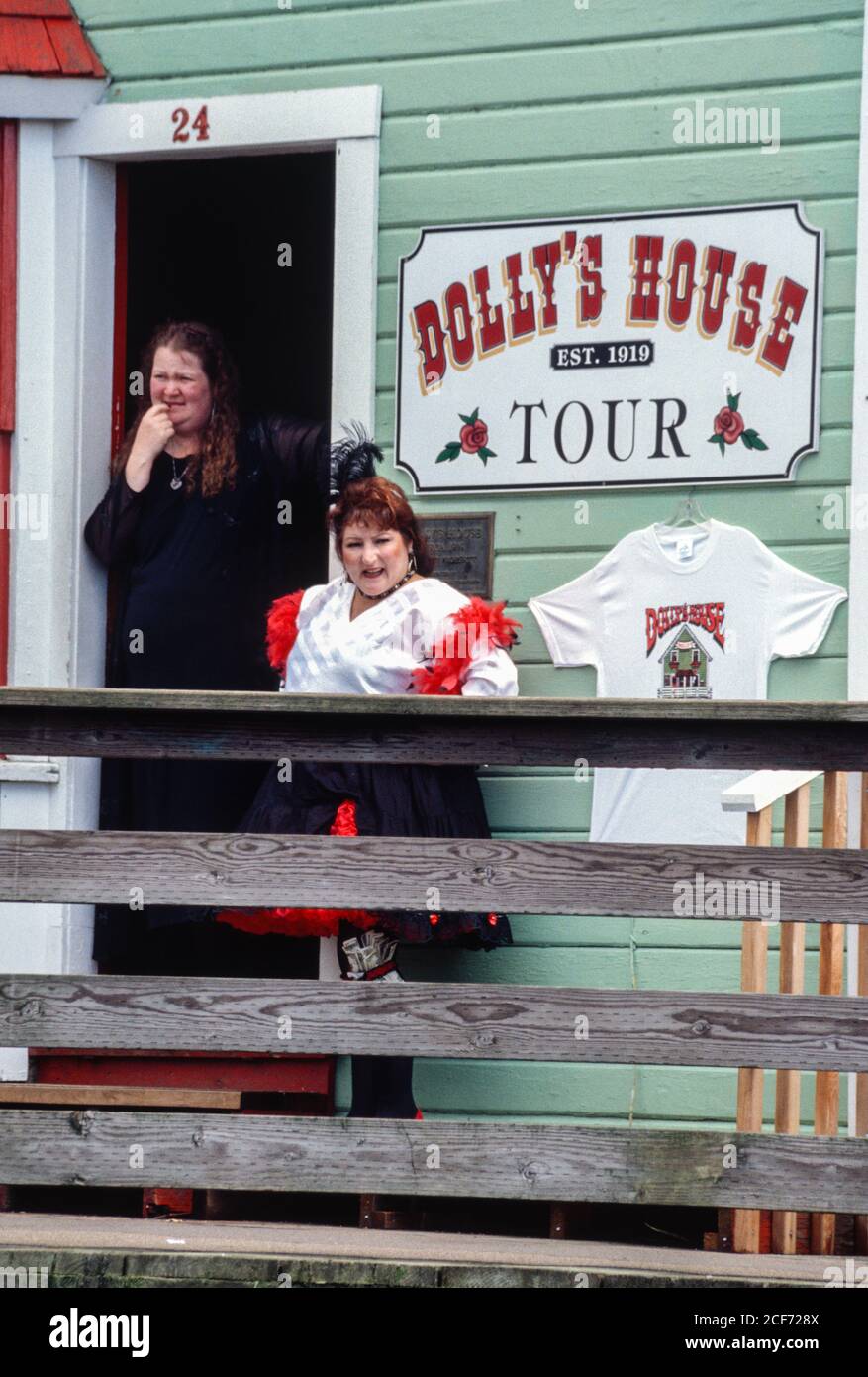 Ketchikan, Alaska, USA. Dolly's House Museum, formerly a Brothel