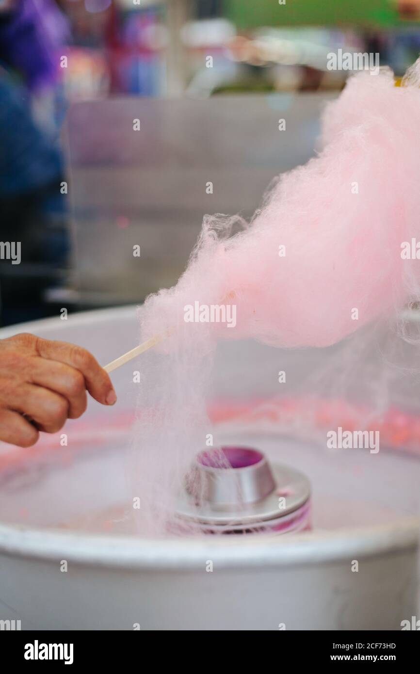 Making Candy Floss High Resolution Stock Photography And Images Alamy