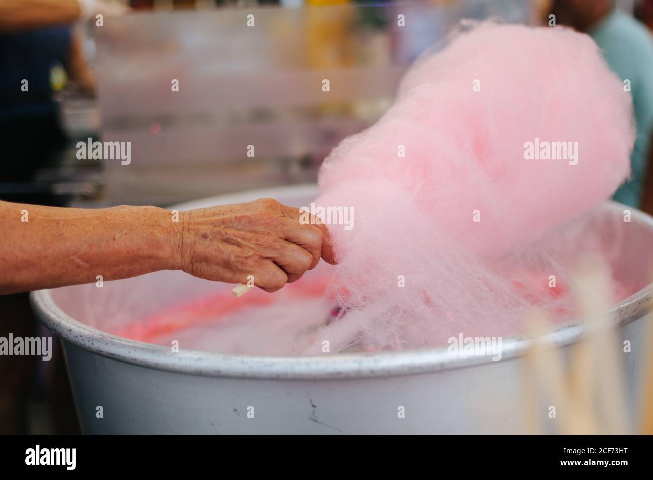 Making Candy Floss High Resolution Stock Photography And Images Alamy
