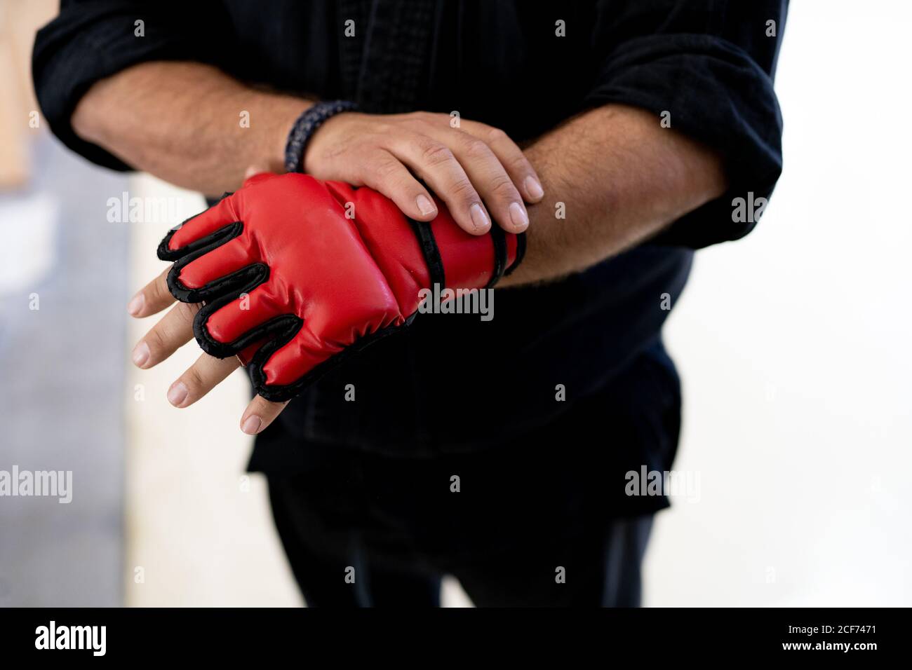 Male Mma Fighter High Resolution Stock Photography and Images Alamy