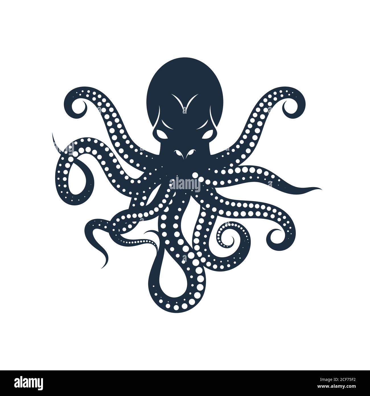 octopus vector icon illustration design template Stock Vector Image