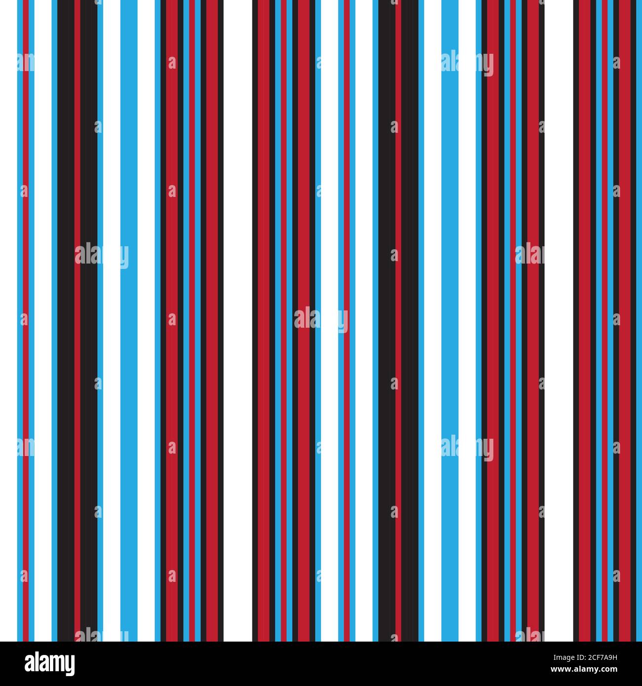Striped seamless pattern background suitable for fashion textiles, graphics Stock Vector