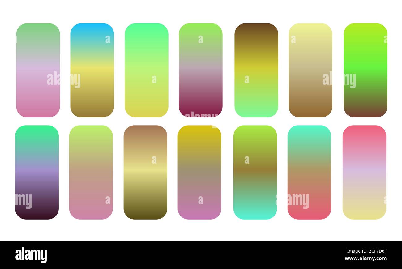 Vector set of blue gradients.Blue backgrounds collection Stock Vector ...