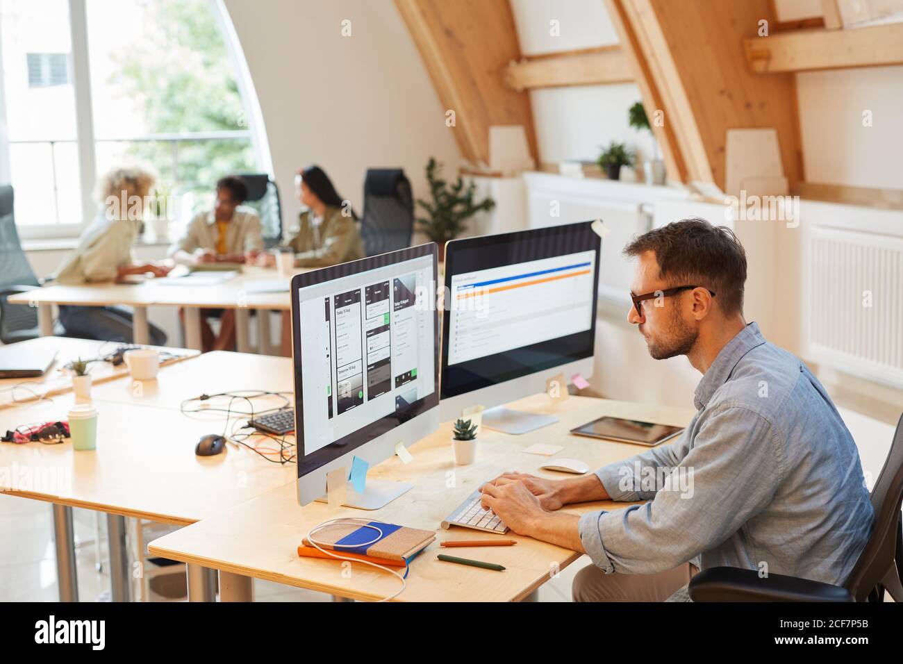Computer Programmers At Work