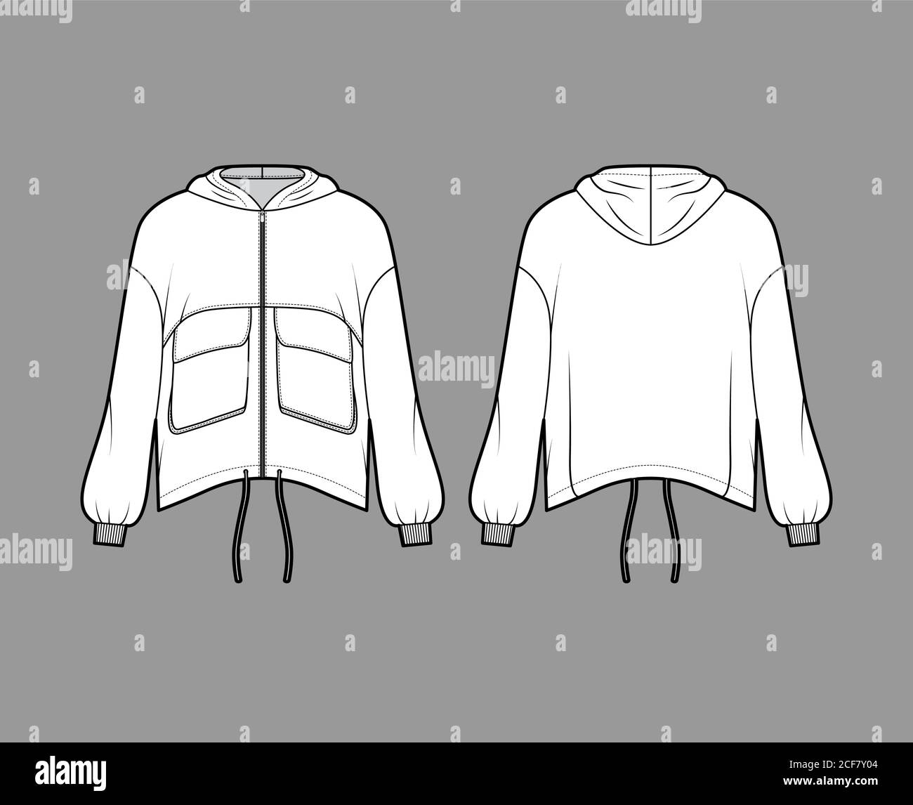 Paneled jacket Stock Vector Images - Alamy