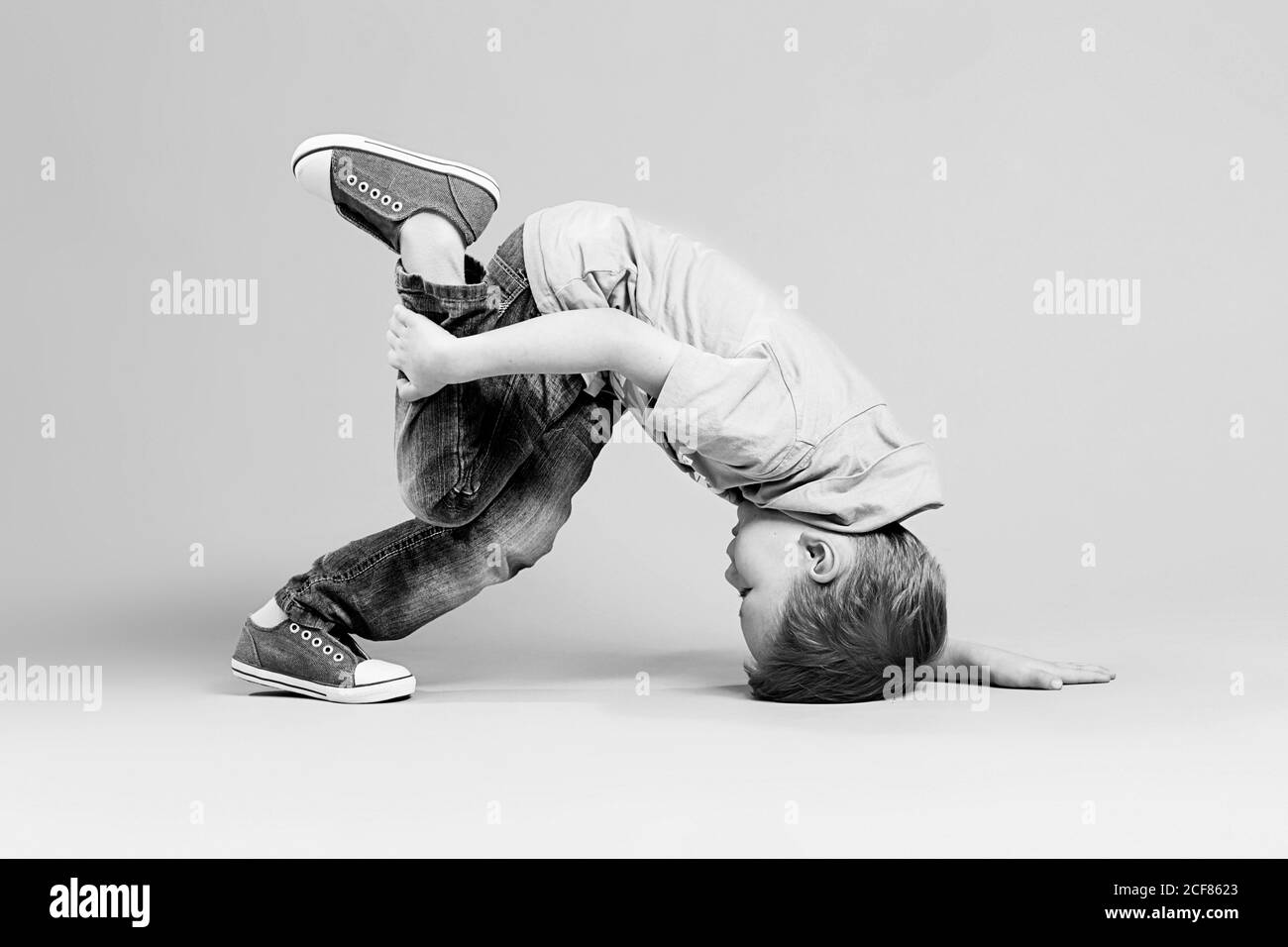 break dance kids. little break dancer showing his skills in dance