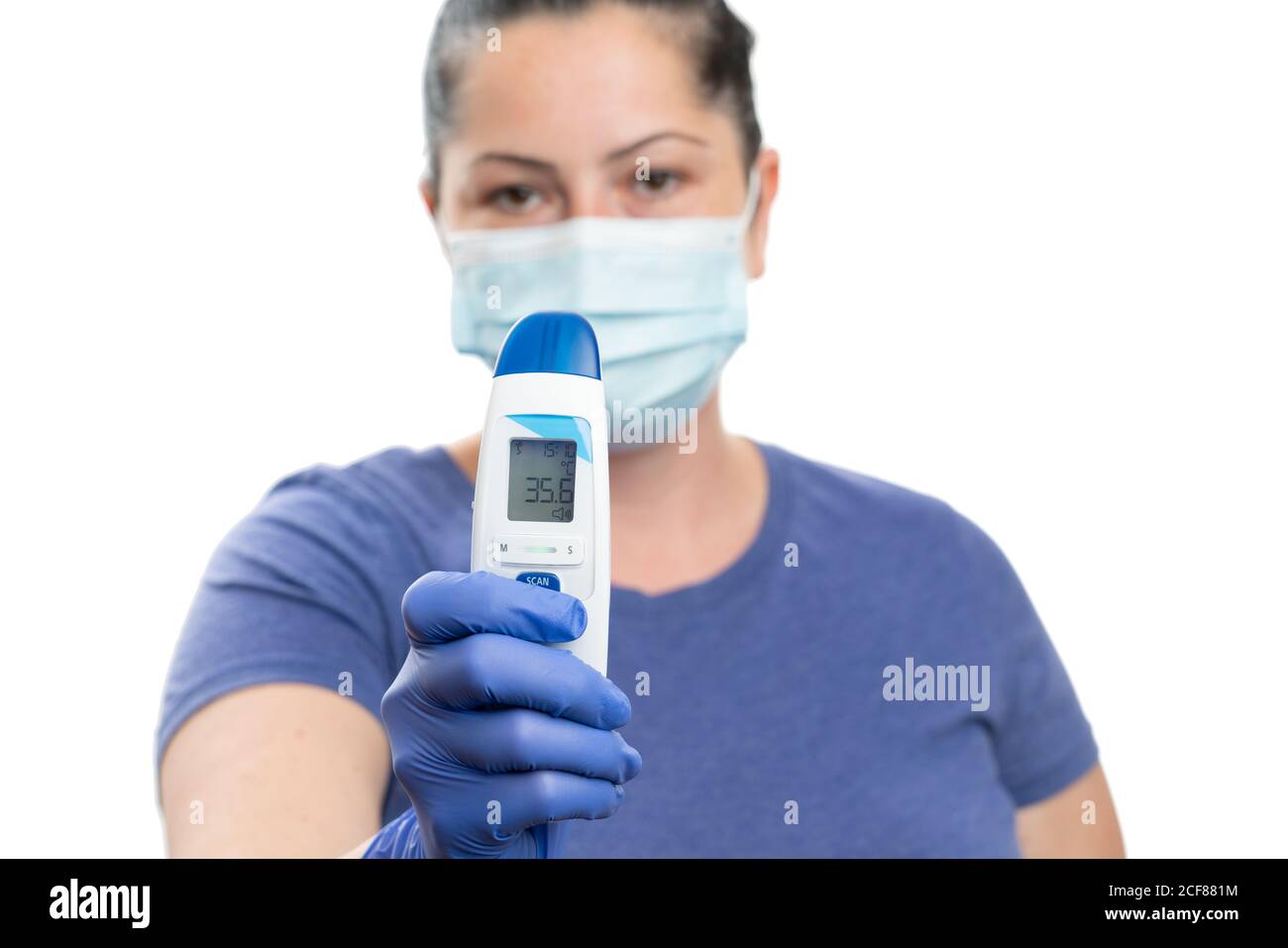 Laser thermometer hi-res stock photography and images - Alamy