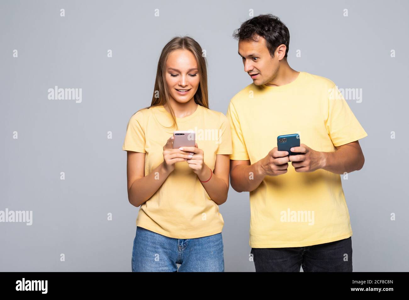 Possessive man woman hi-res stock photography and images - Alamy