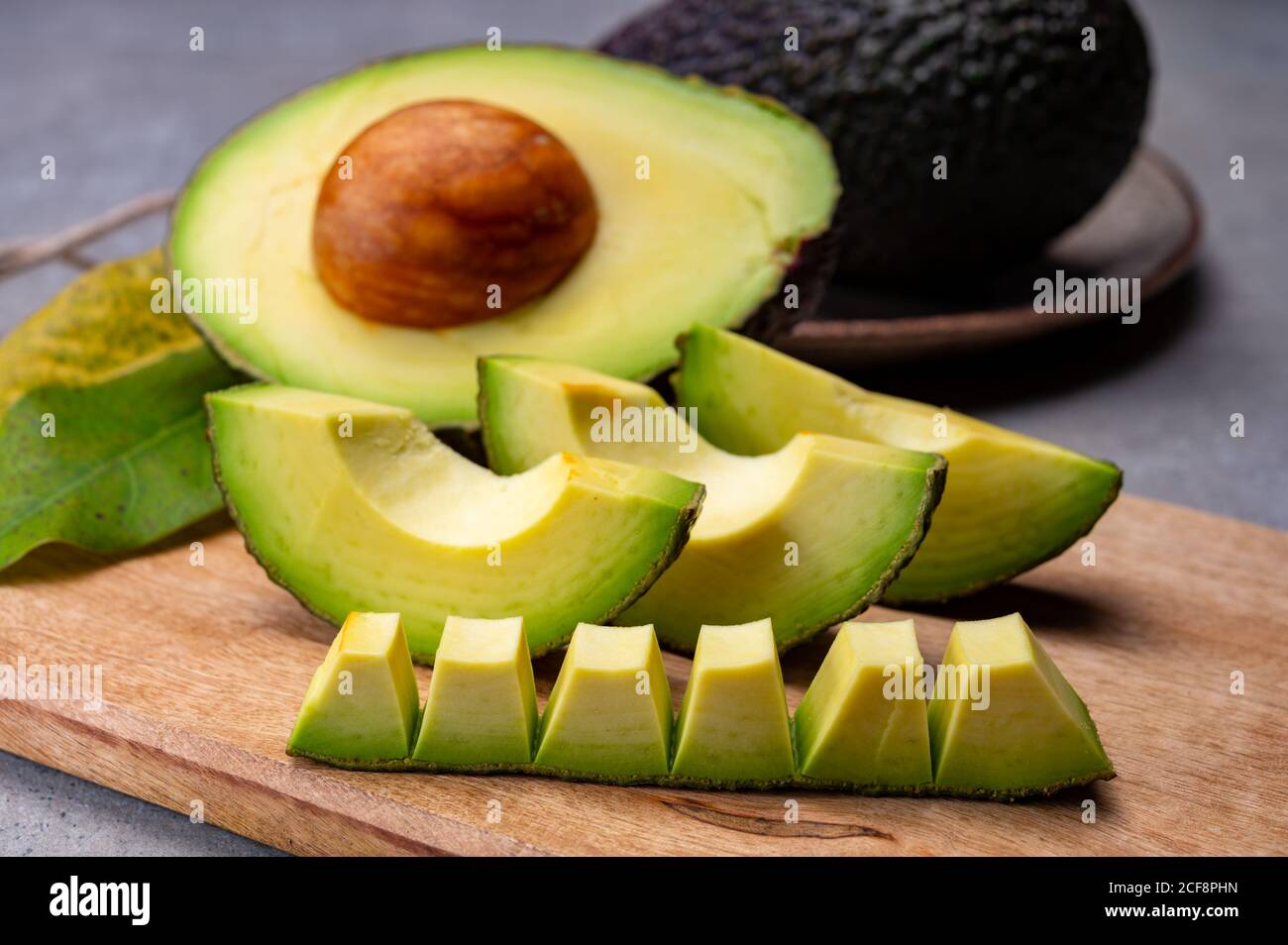 Healthy food, fresh ripe hass avocado fruit from Peru Stock Photo - Alamy