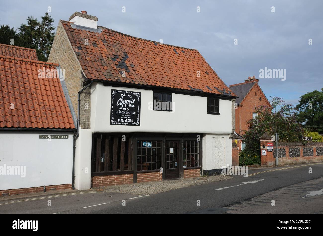 The Old Coach House, Tanner Street, Thetford, Norfolk Stock Photo Alamy
