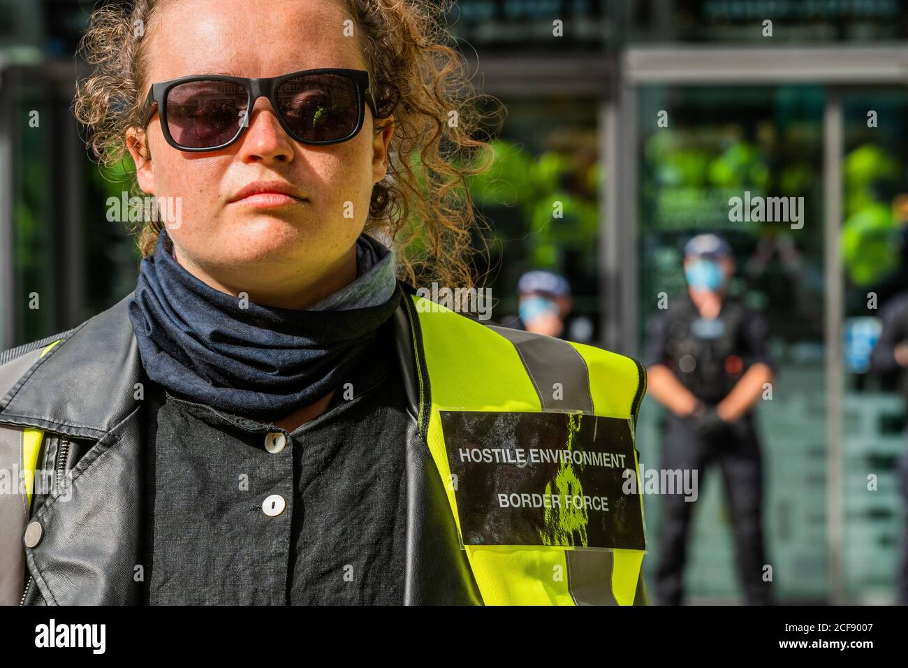 London, UK. 04th Sep, 2020. The 'Hostile Environment Border Force