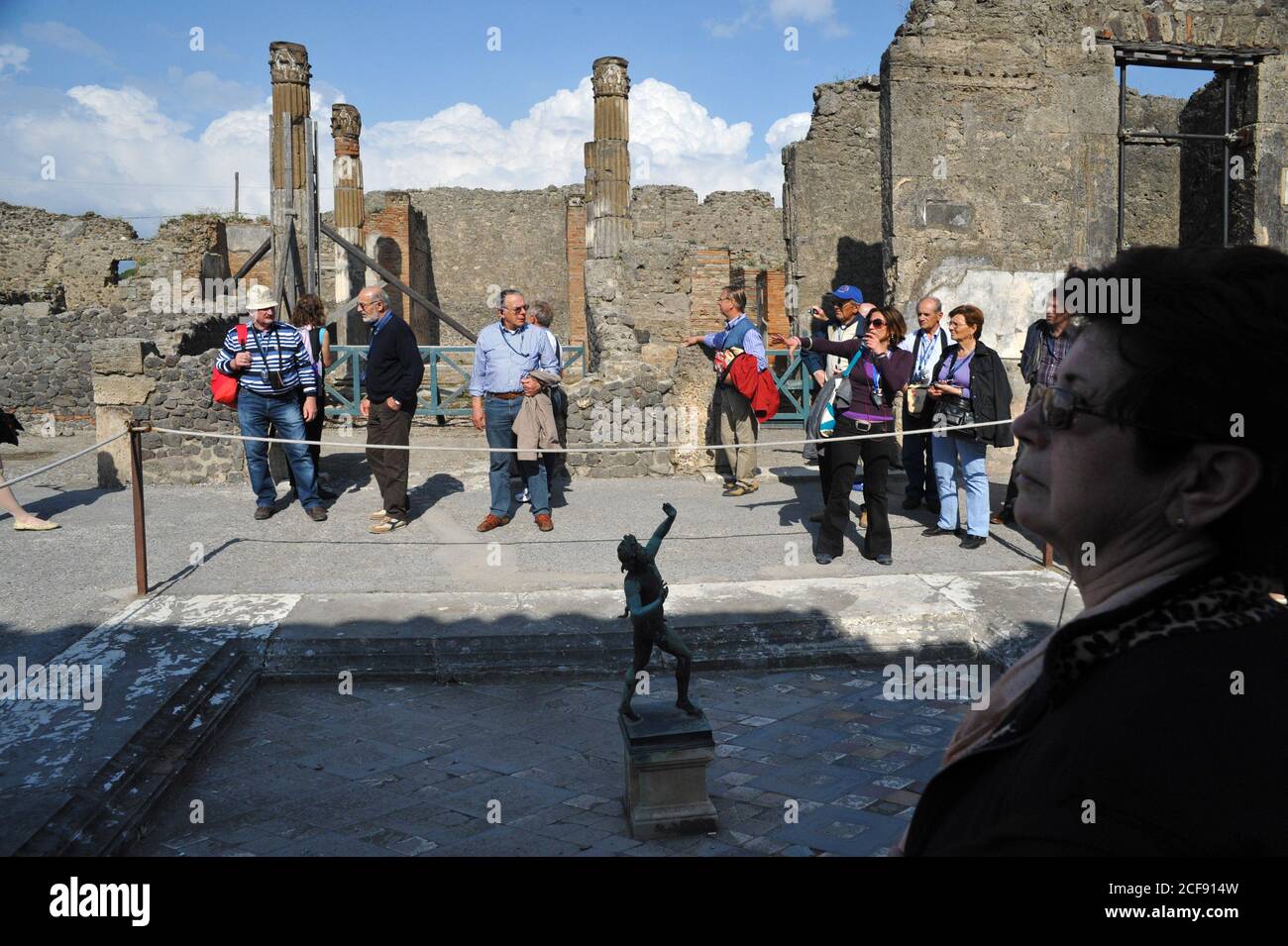 Pompei, Italy: Casa del Fauno - Archeological site. ©Andrea Sabbadini Stock Photo