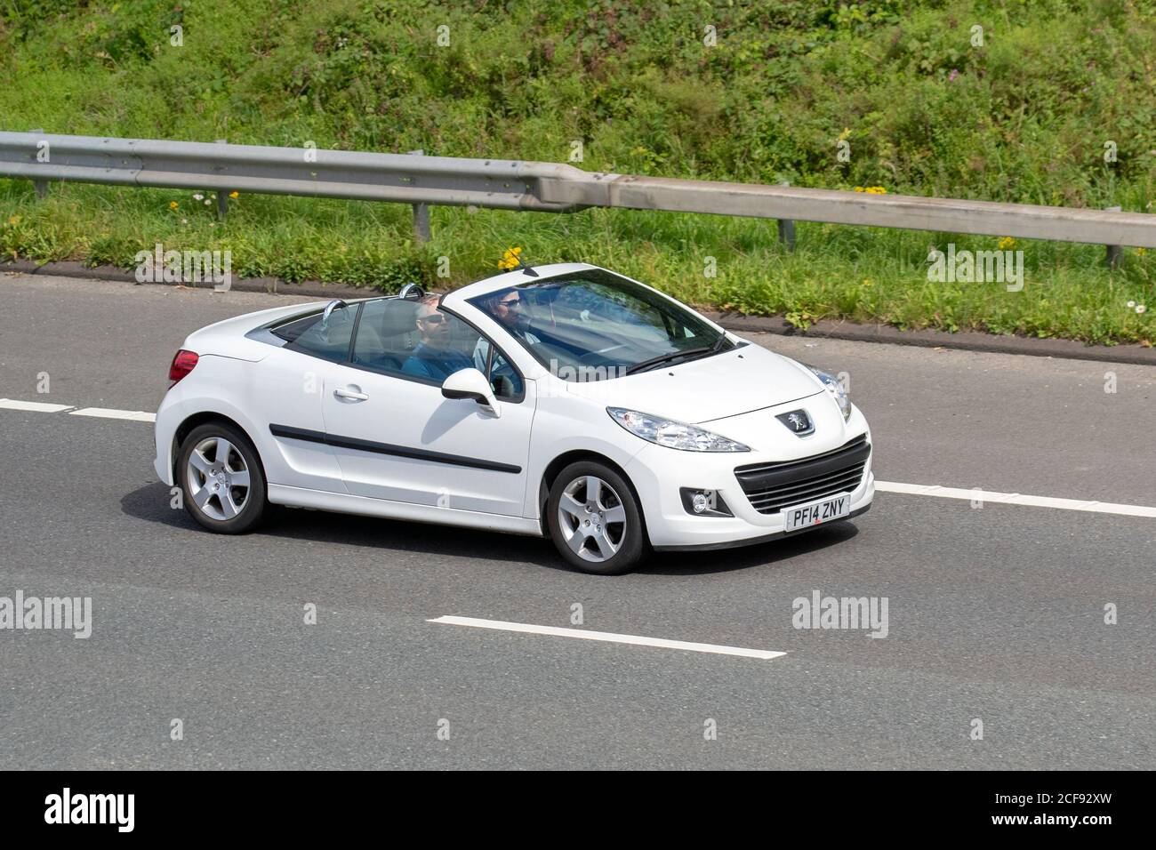 The Peugeot 207. L'intérieur avant du modèle PEUGEOT News Photo