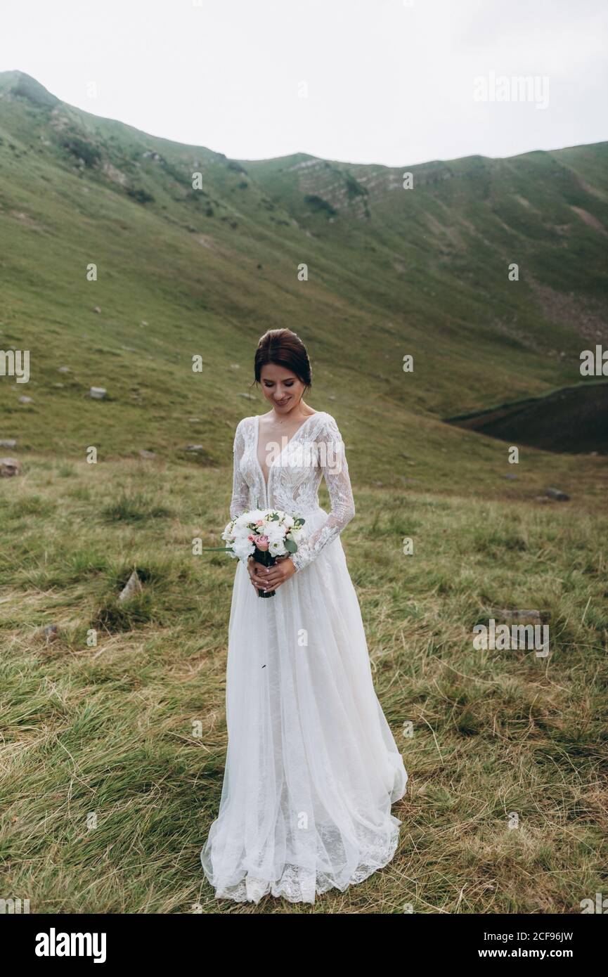 Open Back Dress High Resolution Stock Photography And Images Alamy