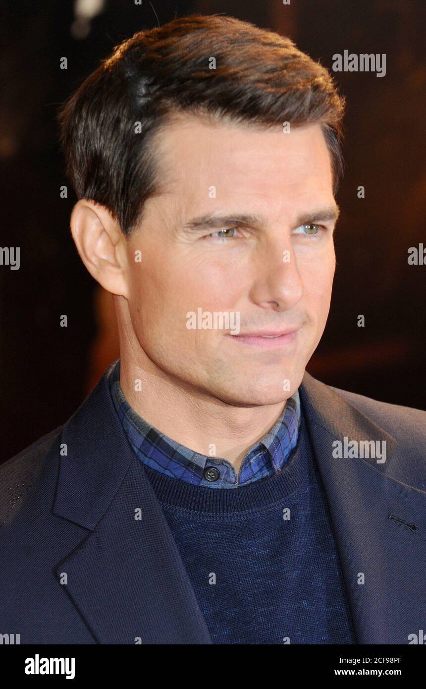 Tom Cruise. UK Premiere of 'Mission Impossible Ghost Protocol, BFI IMAX, London. UK  13.12.2011 Stock Photo
