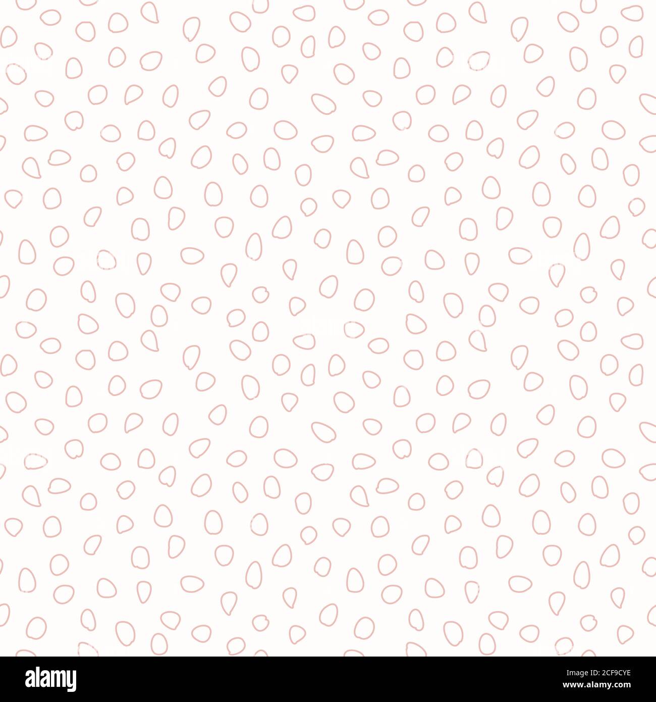 Seamless Vector Background With Shapes Stock Vector