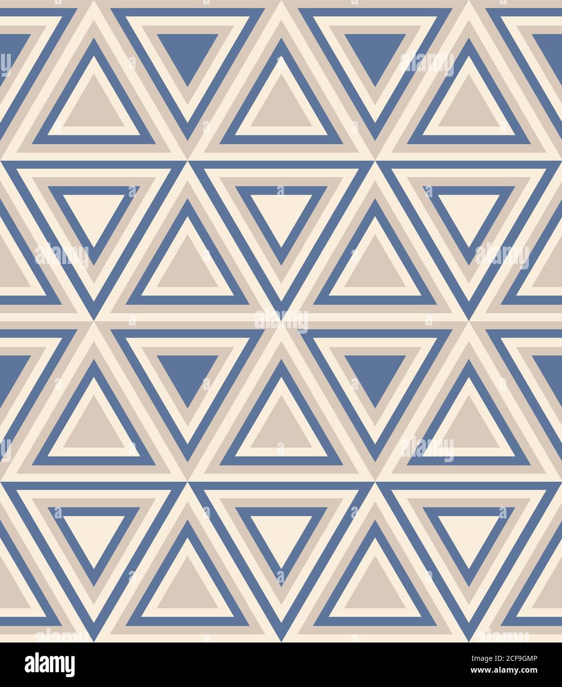 Fashion abstract geometrical pattern with triangles. Seamless vector background. Stock Vector