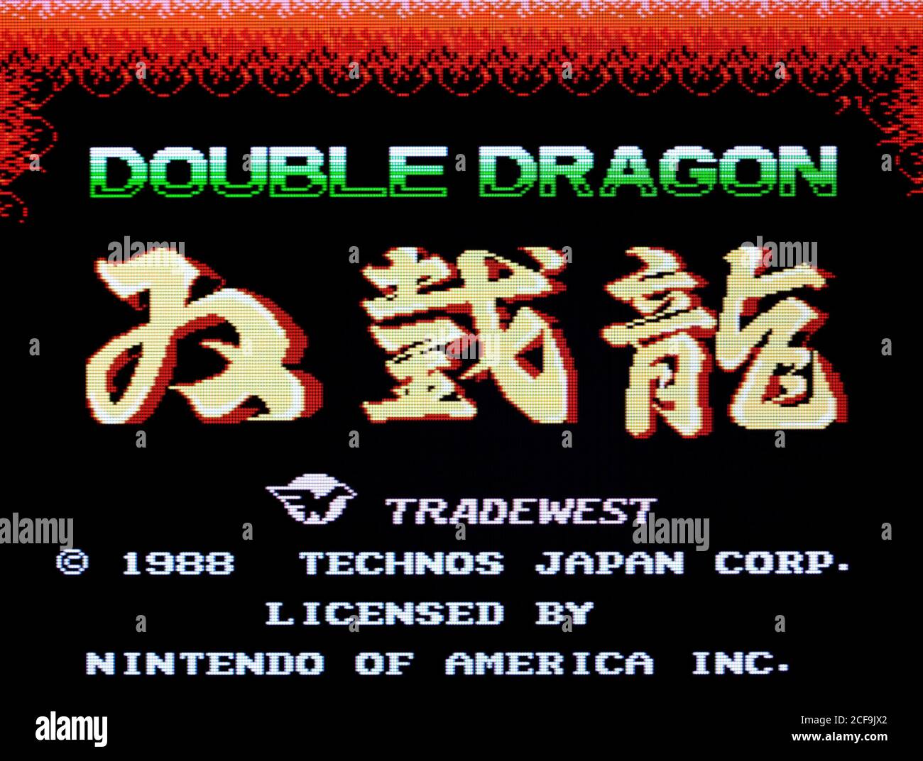 Double Dragon - SNK Neo-Geo NeoGeo - Editorial use only Stock Photo - Alamy