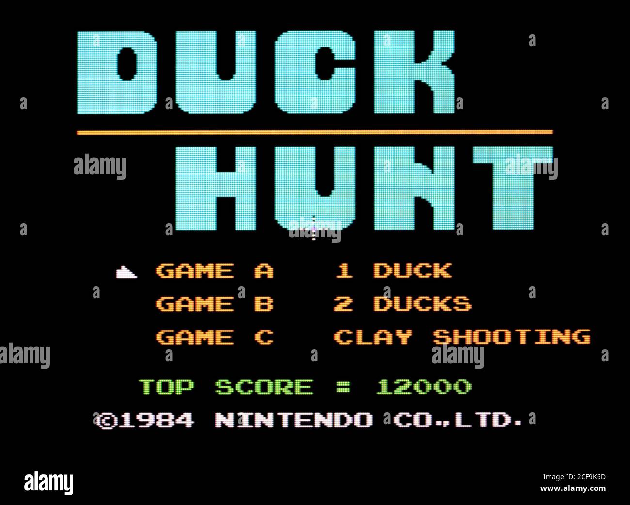 Duck hunt video game deals system